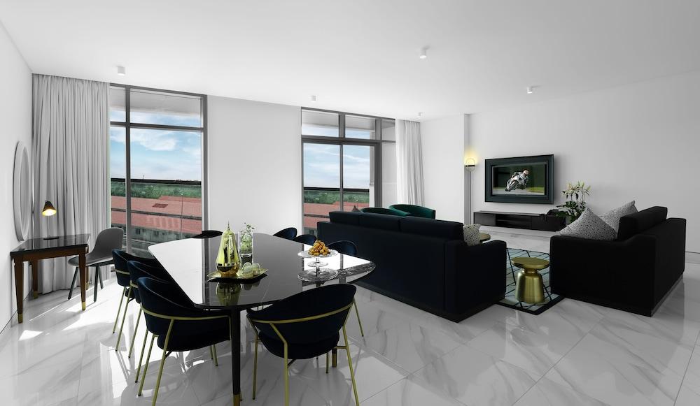 Aparthotel Millennium Atria Business Bay Dubái Exterior foto Interior of a typical apartment